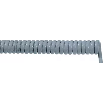 LAPP ÖLFLEX® SPIRAL 400 P Spiralkabel, 12 x 1 mm², Grau, Eingezogen 500 mm / Ausgezogen 1500 mm 70002670