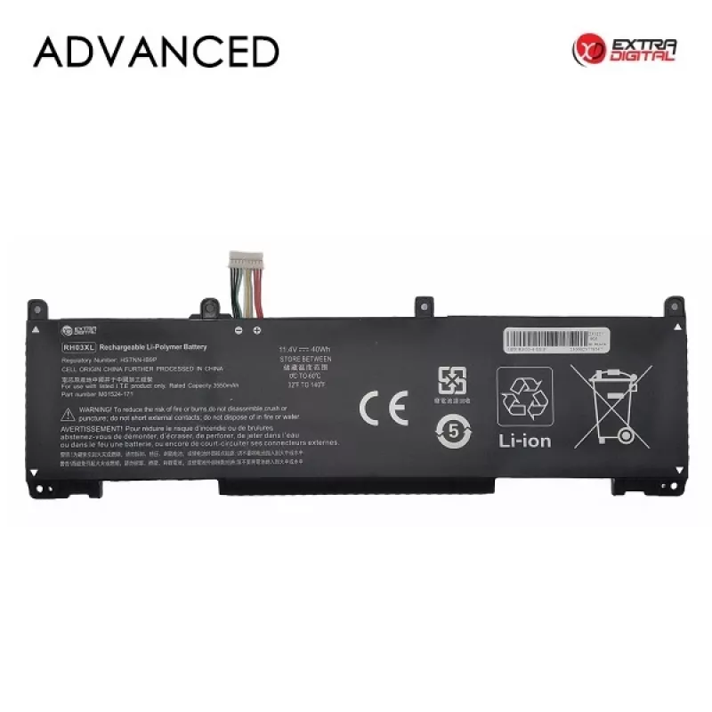 Laptop-Akku HP RH03XL, 3550mAh, Extra Digital Advanced