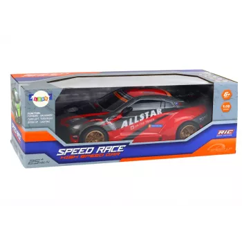 Großes ferngesteuertes Sportauto 1:10 Rot Lean Toys