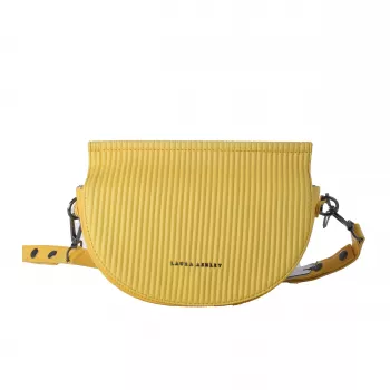 Laura Ashley Damen Band Gelb Crossbody-Tasche (23x15x9 cm)