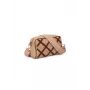 LAURA ASHLEY Damen Lenore Stepptasche aus Kunstleder, Schultertasche, 23x15x9 cm