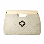Laura Ashley Damen Valetta Schultertasche Creme (30x20x9 cm)