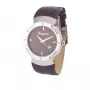Laura Biagiotti LB0033M-04 Herren Quarz Analog Uhr 40mm Schwarzes Zifferblatt Echtes Lederband