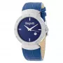LAURA BIAGIOTTI Herrenuhr LB0033M-02 40mm Edelstahl Quarz Analog Schwarzes Zifferblatt Lederarmband