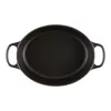 Le Creuset Signature Oval Roaster 31 cm Black Emailschwarz Gusseisen (4.7L)