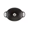 Le Creuset Signature Oval Roaster 31 cm Black Emailschwarz Gusseisen (4.7L)