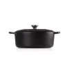 Le Creuset Signature Oval Roaster 31 cm Black Emailschwarz Gusseisen (4.7L)