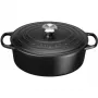 Le Creuset Signature Oval Roaster 31 cm Black Emailschwarz Gusseisen (4.7L)