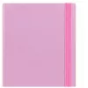 LEAN A4 Dokumentenmappe mit Gummiband, Hartdeckel, Pink, 4,5 cm Rücken
