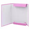 LEAN A4 Dokumentenmappe mit Gummiband, Hartdeckel, Pink, 4,5 cm Rücken
