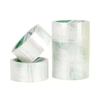 LEAN Acryl-Packband Transparent 48mm x 50 Yards