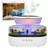 LEAN Luftbefeuchter Aroma-Diffusor Regen-Effekt LED-Licht mit Netzteil