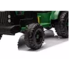 LEAN CARS 24V Batteriebetriebener Traktor mit Anhänger Dunkelgrün - CH9959B