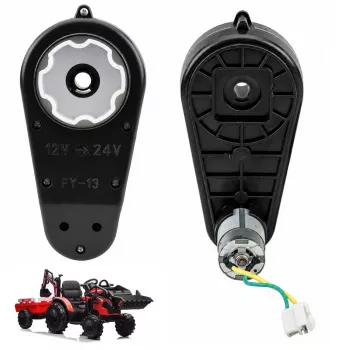 LEAN CARS 24V Getriebemotor RPM-12000 für batteriebetriebenes Fahrzeug SX2068