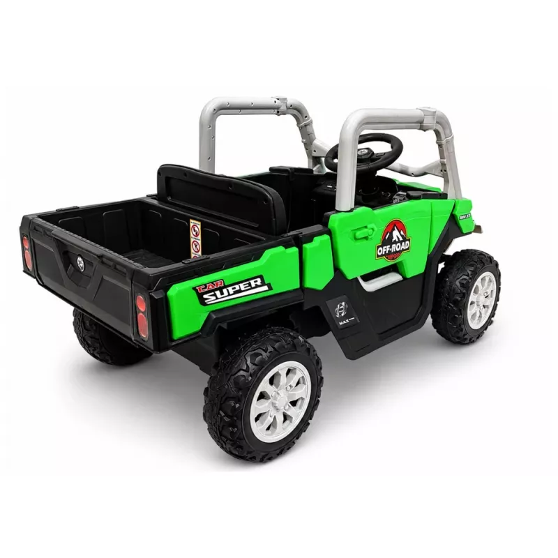 LEAN CARS 4x4 Batteriebetriebenes Kinderfahrzeug GTS2299-H 24V Grün