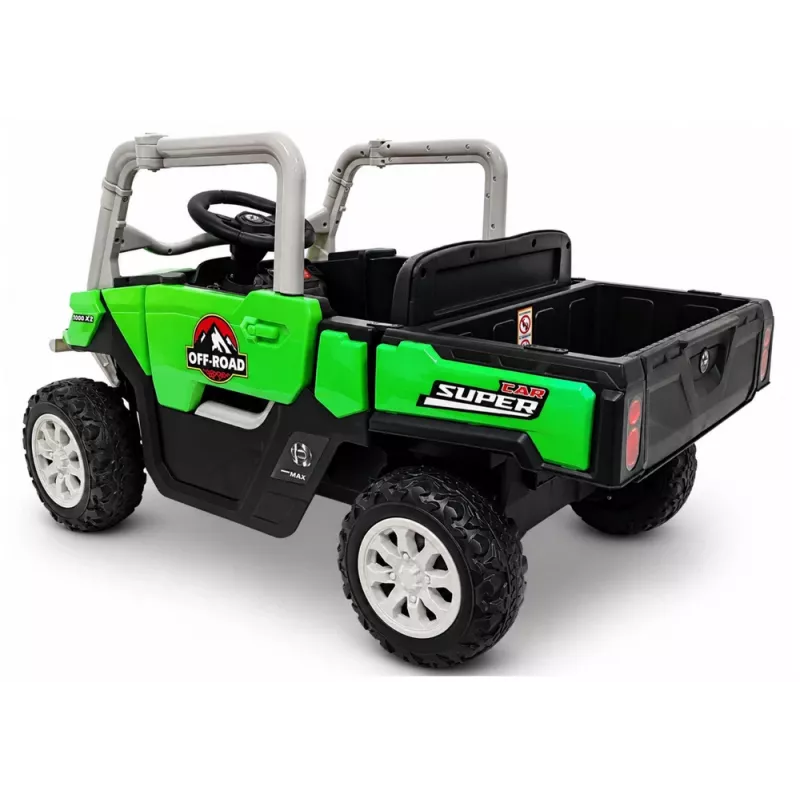 LEAN CARS 4x4 Batteriebetriebenes Kinderfahrzeug GTS2299-H 24V Grün