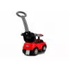 LEAN CARS 614W Kinder-Rutschauto mit Schiebegriff - Rot