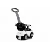 LEAN CARS 614W Toddlers Ride On Push Along with Parent Handle - Weiß