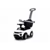 LEAN CARS 614W Toddlers Ride On Push Along with Parent Handle - Weiß