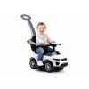LEAN CARS 614W Toddlers Ride On Push Along with Parent Handle - Weiß