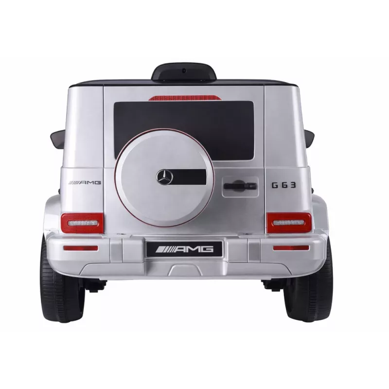 LEAN CARS Batteriebetriebenes Auto Mercedes G63 S306-1 Silber