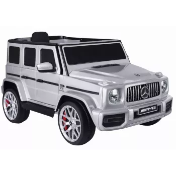 LEAN CARS Batteriebetriebenes Auto Mercedes G63 S306-1 Silber