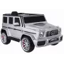 LEAN CARS Batteriebetriebenes Auto Mercedes G63 S306-1 Silber