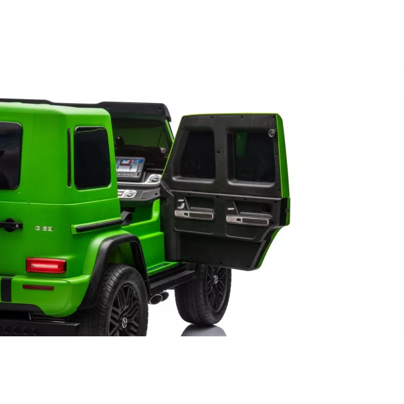 LEAN CARS Batteriebetriebenes Auto Mercedes G63 XXL Grün 24V