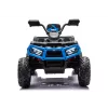 LEAN CARS Batteriebetriebenes Quad ATV 6 Räder mit Anhänger JC606 24V 4x4 Blau
