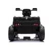 LEAN CARS Battery-Operated Quad ATV 6 Wheels With Trailer JC606 24V 4x4 Red
