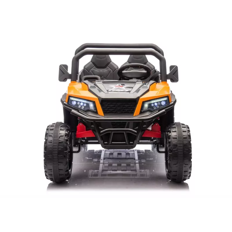 LEAN CARS Batteriebetriebenes Fahrzeug 6 Räder XB-1038A 4x4 24V Orange