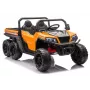 LEAN CARS Batteriebetriebenes Fahrzeug 6 Räder XB-1038A 4x4 24V Orange