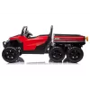 LEAN CARS Batteriebetriebenes Fahrzeug 6 Räder XB-1038A 4x4 24V Rot