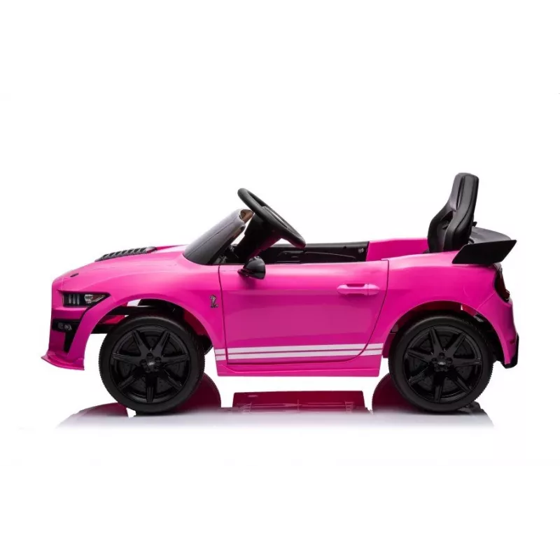 LEAN CARS Batteriebetriebenes Fahrzeug Ford Mustang GT500 Shelby Pink