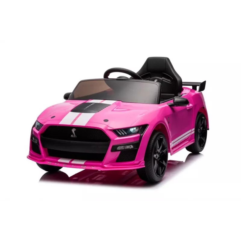 LEAN CARS Batteriebetriebenes Fahrzeug Ford Mustang GT500 Shelby Pink