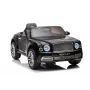 LEAN CARS Bentley Mulsanne Kinder-Elektroauto, 12V, Glanzschwarz, Fernbedienung, MP3, LED-Leuchten, EVA-Reifen, 3-6 Jahre, max. 30 kg