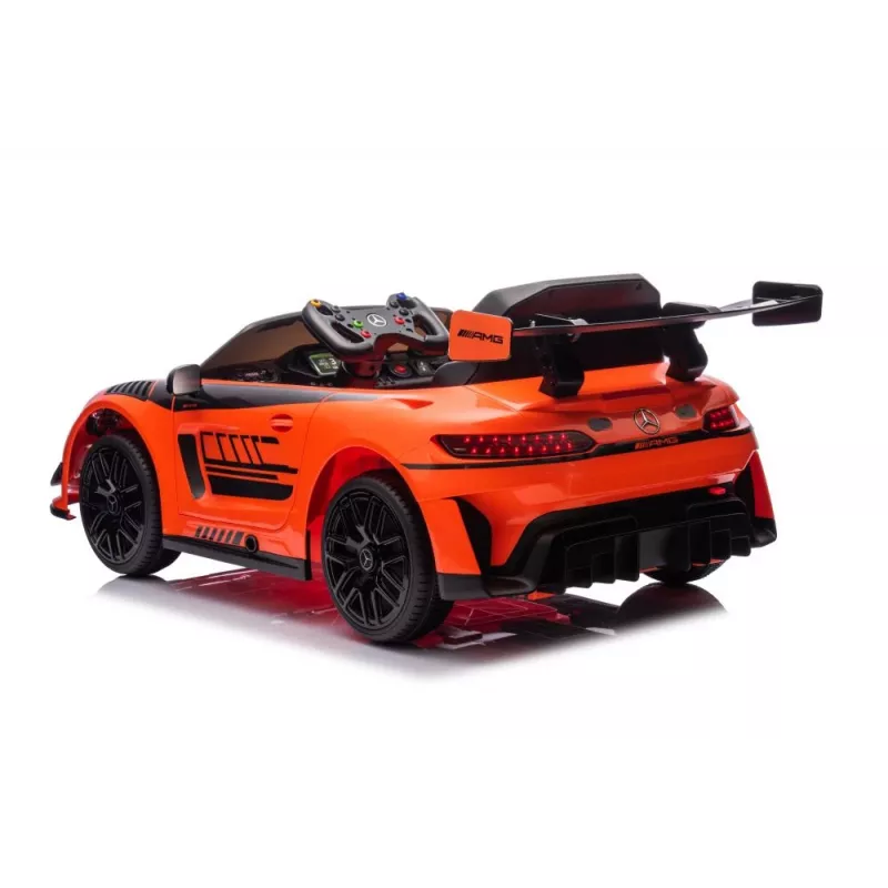 LEAN CARS Batteriebetriebenes Auto Mercedes AMG GT3 Orange