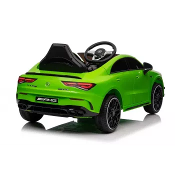 LEAN CARS Batteriebetriebenes Auto Mercedes CLA 45s AMG Grün 4x4