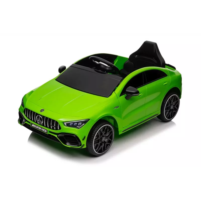 LEAN CARS Batteriebetriebenes Auto Mercedes CLA 45s AMG Grün 4x4