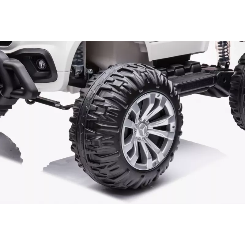 LEAN CARS Batteriebetriebenes Auto Mercedes DK-MT950 4x4 Weiß