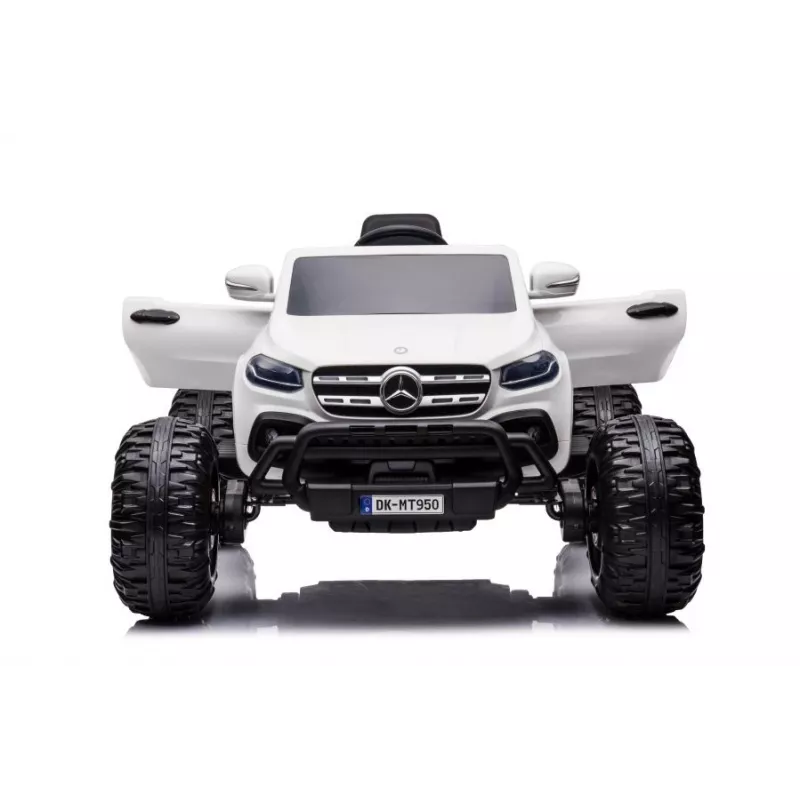 LEAN CARS Batteriebetriebenes Auto Mercedes DK-MT950 4x4 Weiß