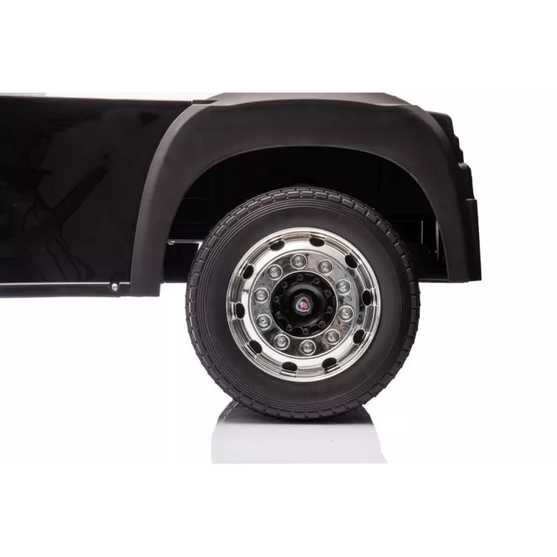 LEAN CARS Batteriebetriebenes Kinderauto Scania 500R HL698 Schwarz 4x4