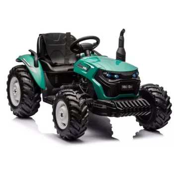LEAN CARS Batteriebetriebener Trettraktor HC-306 Dunkelgrün 24V