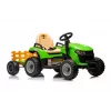 LEAN CARS Traktor mit Batterieantrieb BBH-030 Grün 12V Fahrtraktor mit elterlicher Fernbedienung