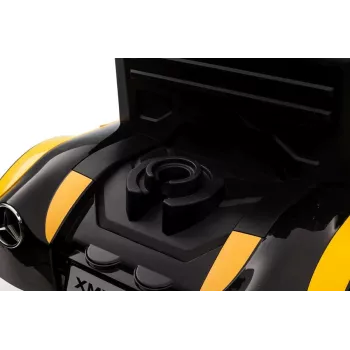 LEAN CARS Batteriebetriebener Truck Mercedes XMX622 Gelb LED-Leuchten