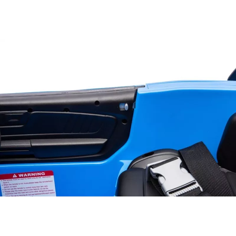 LEAN CARS Batteriebetriebenes Fahrzeug Ford Mustang GT500 Shelby Blau