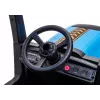 LEAN CARS Batterie-Traktor A011 24V Blau – Kinder-Elektroauto mit 2x200W Motoren, Fernbedienung, LED-Leuchten, Bluetooth