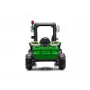 LEAN CARS Batterie-Traktor BLT-206 Grün mit abnehmbarem Anhänger, 12V Kinderfahrzeug für 3-8 Jahre, 2x45W, EVA-Räder, Fernbedienung