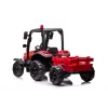 LEAN CARS Batterie-Traktor BLT-206 Rot, 12V 7Ah, 2x35W, Kinder-Elektroauto mit Fernbedienung und Anhänger