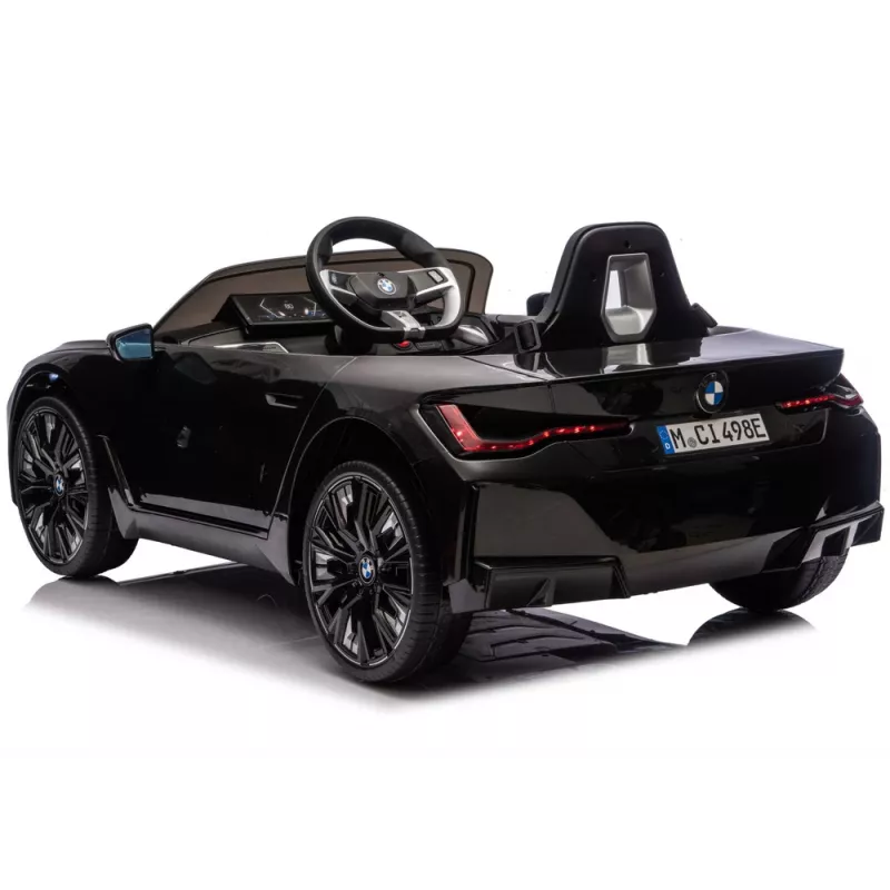LEAN CARS BMW i4 4x4 Elektro-Kinderauto Schwarz